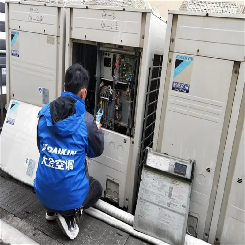 深圳罗湖洪湖柜机空调跳闸故障维修